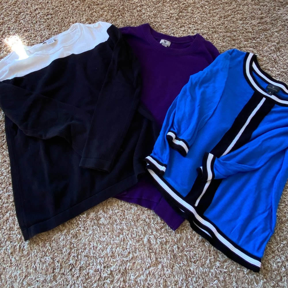 Bundle of 3 sweaters size small